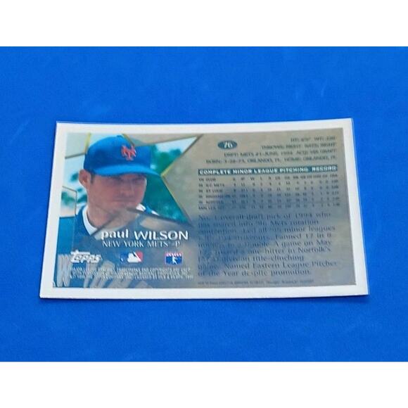 1996 First Topps Chrome #76 "FUTURE STAR" NY Mets Iconic Set - Picture 9 of 9